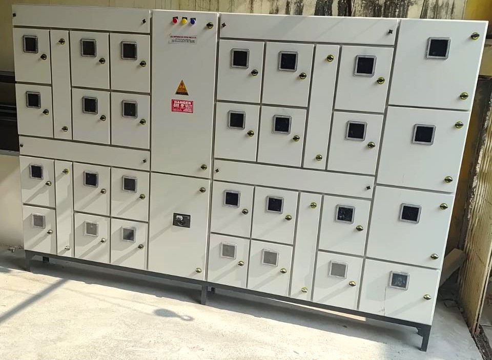 Factory panel - reliable power distribution and control panels